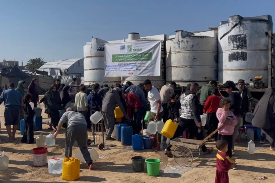 نداء استغاثة للتبرع لحملة سقيا الماء – من قطرة نحيا