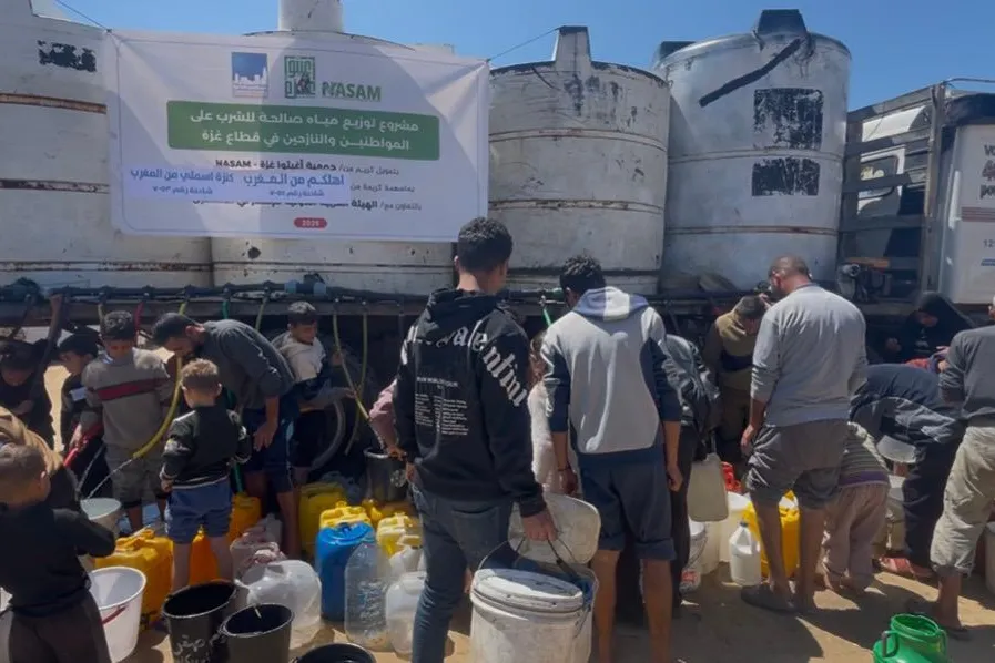 نداء استغاثة للتبرع لحملة سقيا الماء – من قطرة نحيا